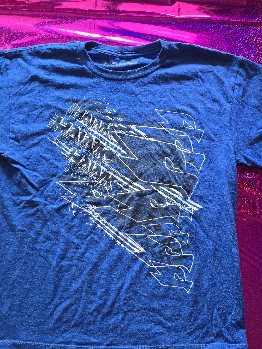 Tony Hawk Boys Blue Graphic Crewneck T-Shirt